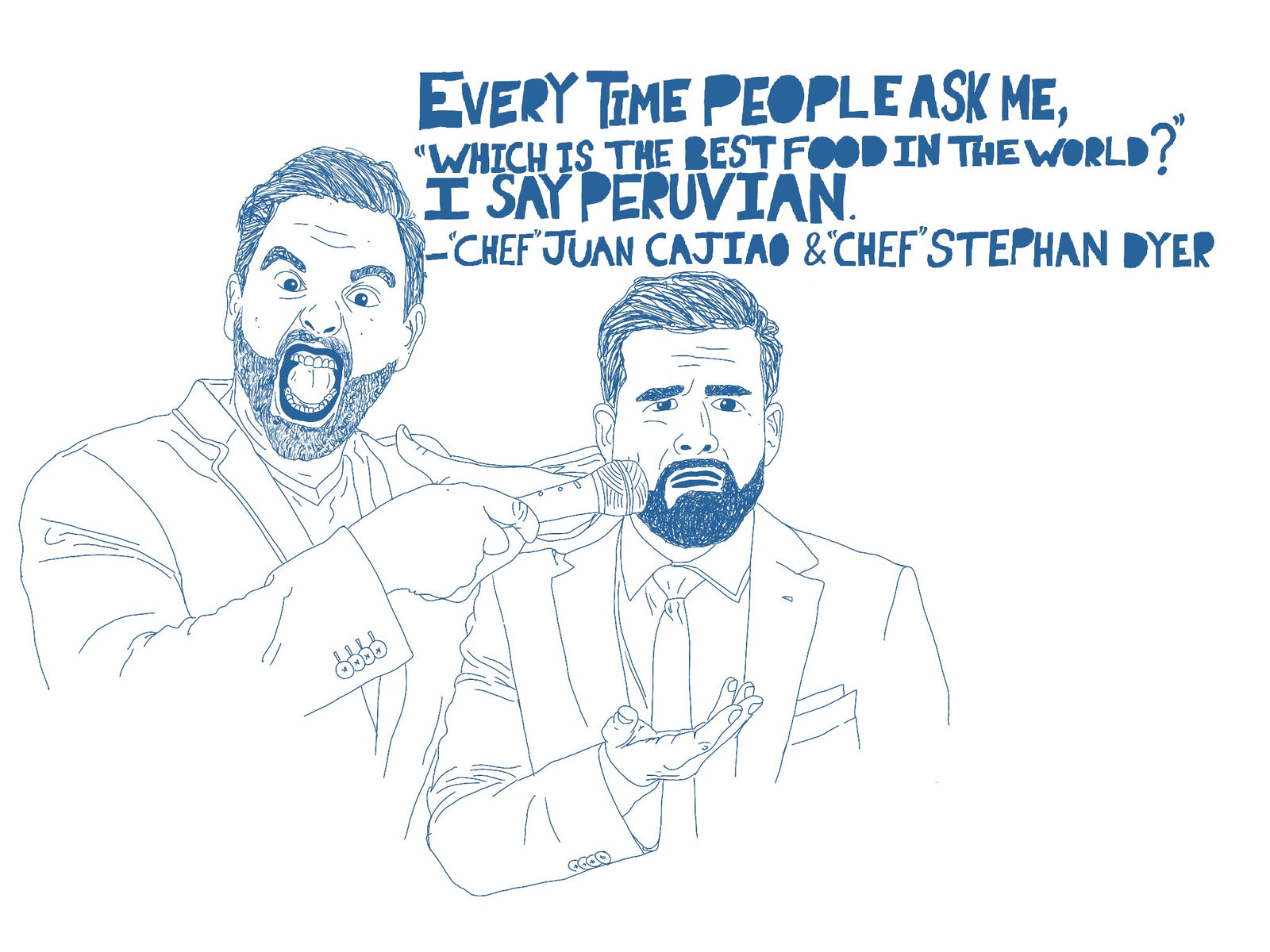 Comedians Who Agree Peruvian Cuisine Is No Joke - Brasa Peruvian Kitchen