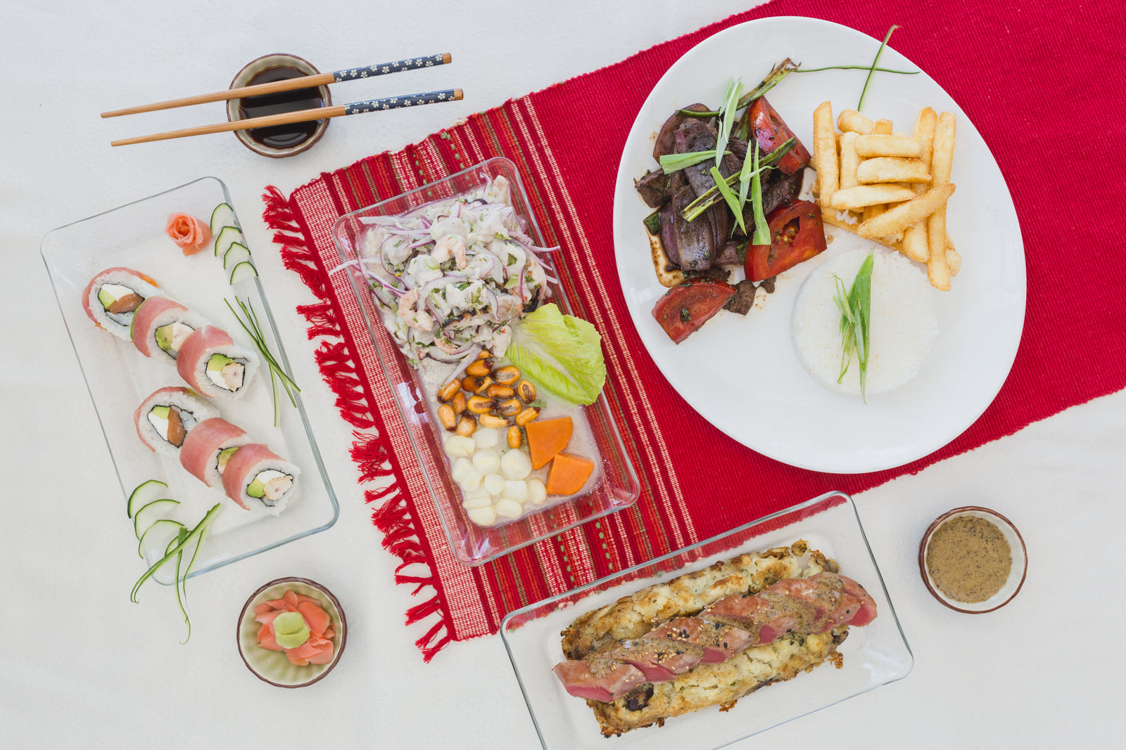 Japanese Cuisine Influenced Food in Peru - Brasa Peruvian Kitchen