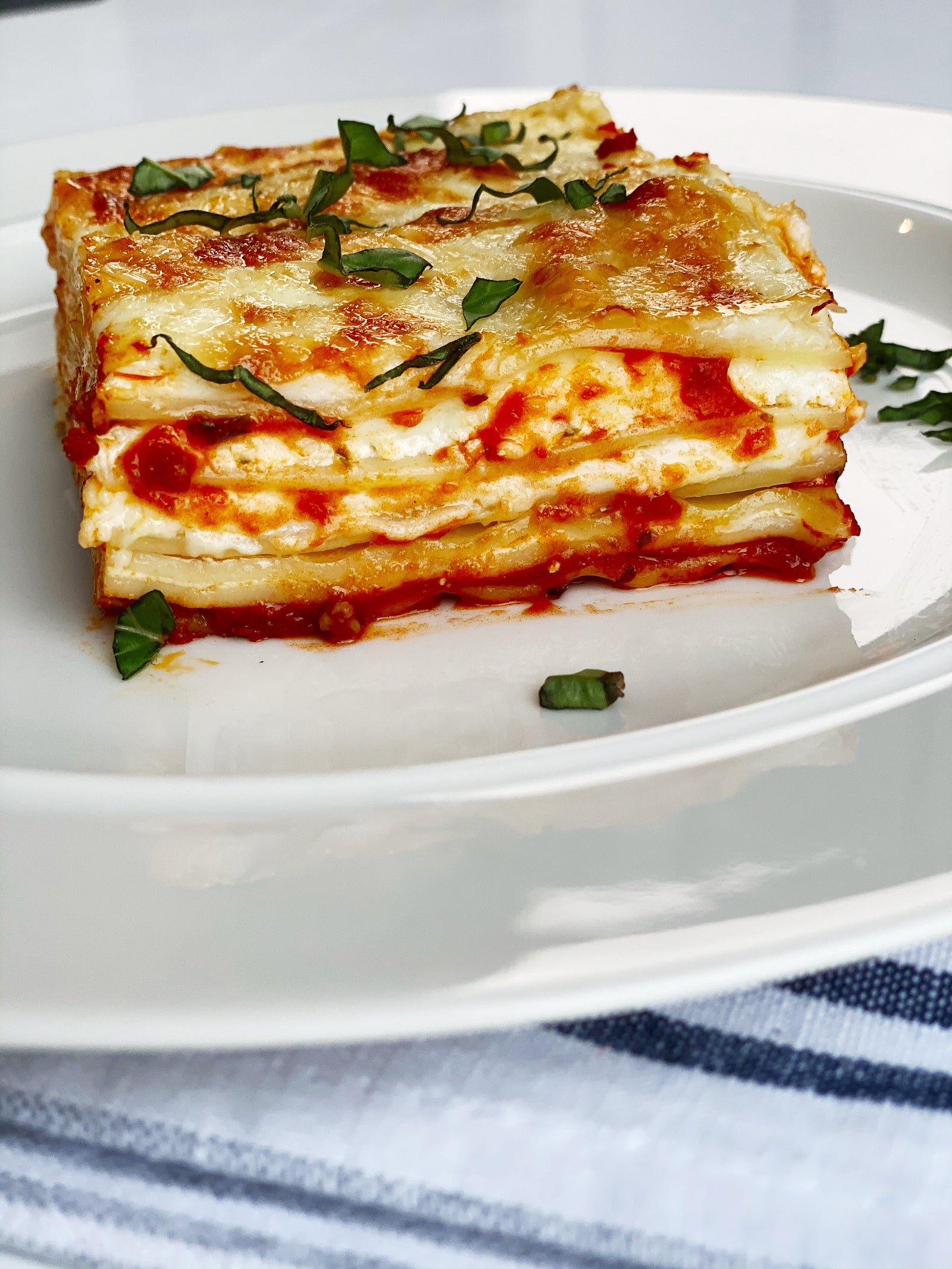 Aji Panca Chorizo Lasagna - Brasa Peruvian Kitchen