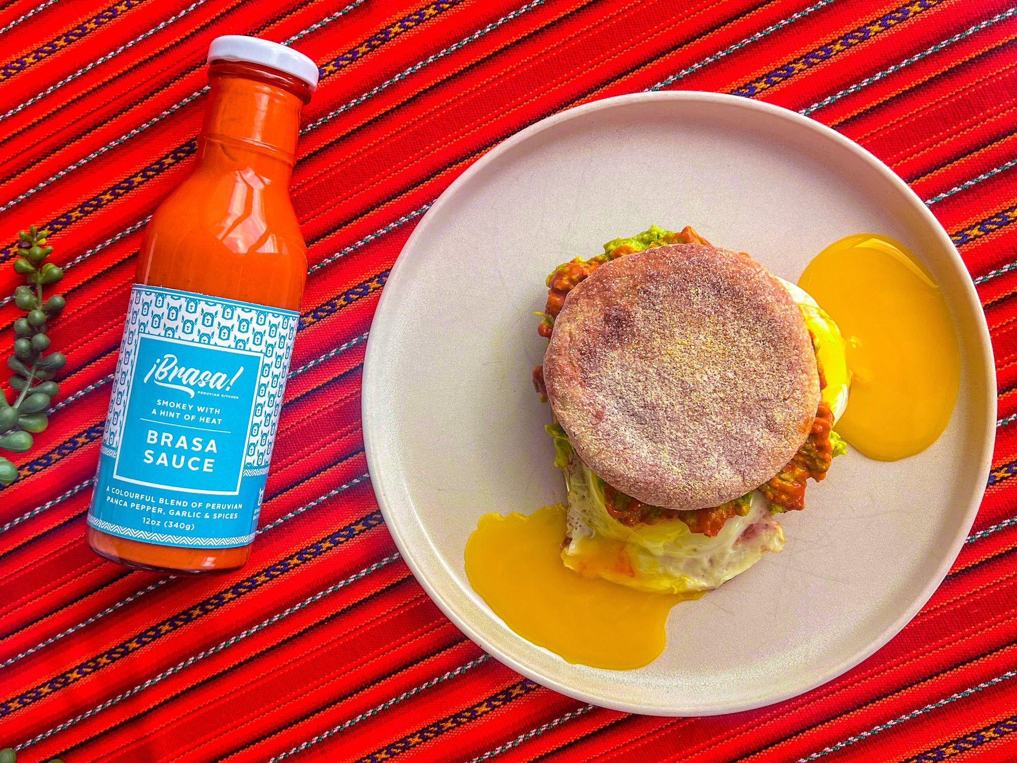 Recipe: Make the Perfect Breakfast Sandwich with our Brasa Sauce in Just 10 minutes!