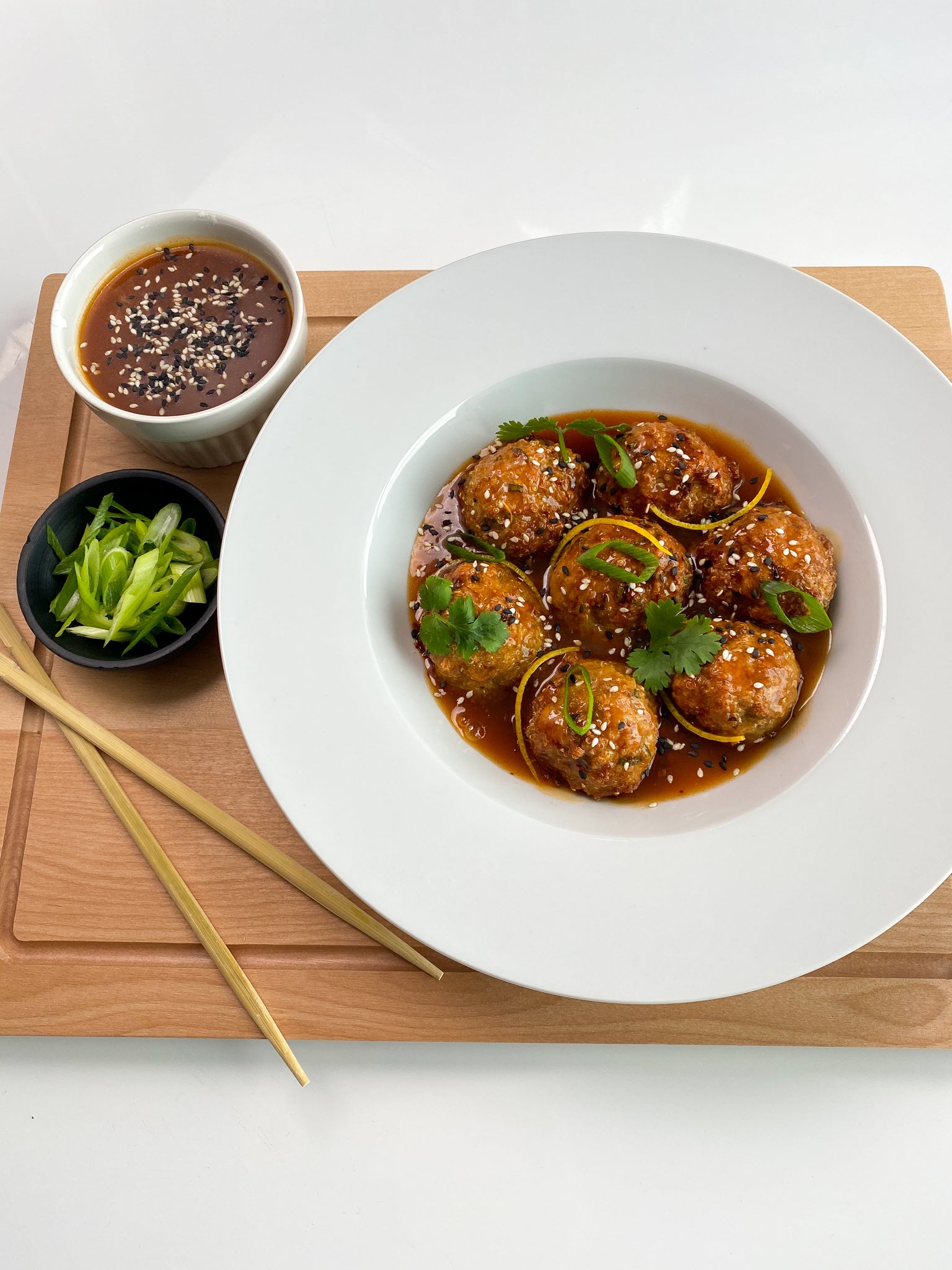 Nikkei Chicken Meatballs in 25 Minutes - Brasa Peruvian Kitchen